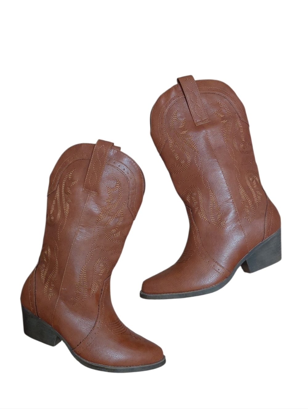 True Craft Tammi Tan Western Boots Women's size 8.5 Cowboy Boots